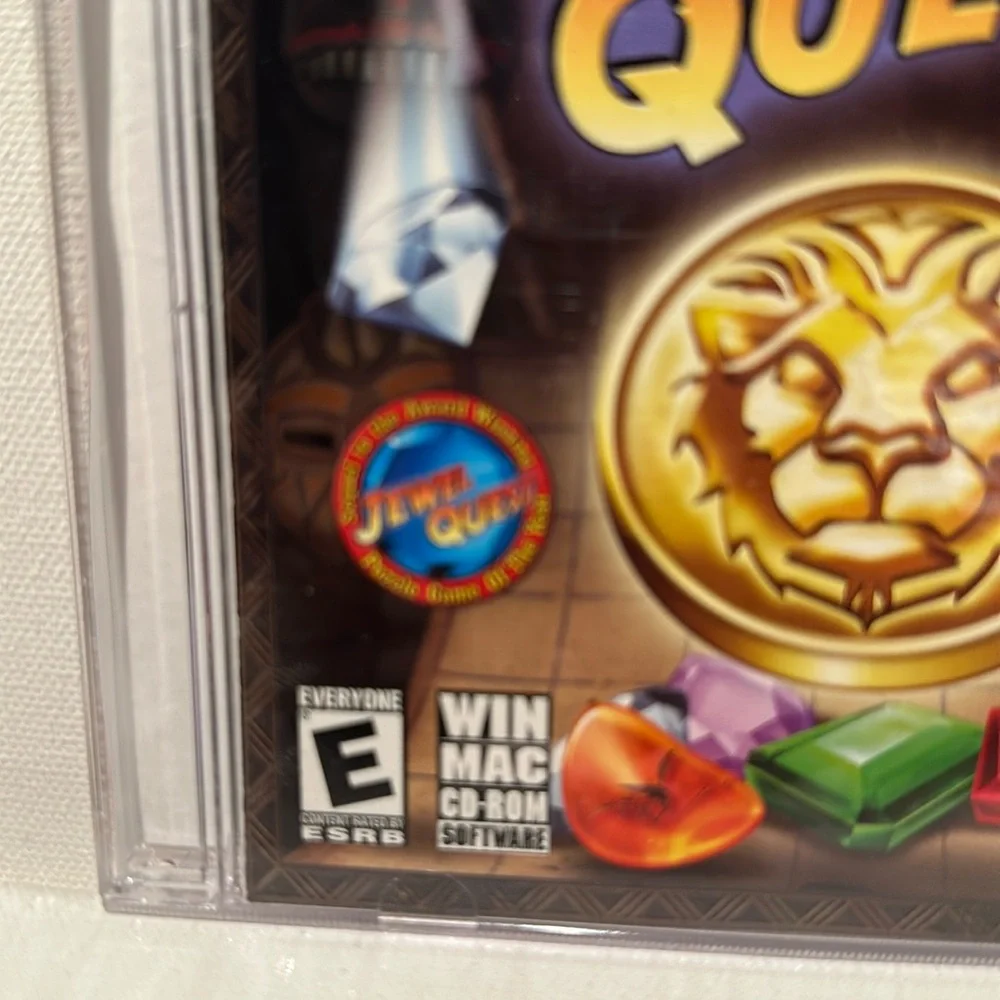 Used iWin Jewel Quest II PC CD-ROM Software Game. Rated E